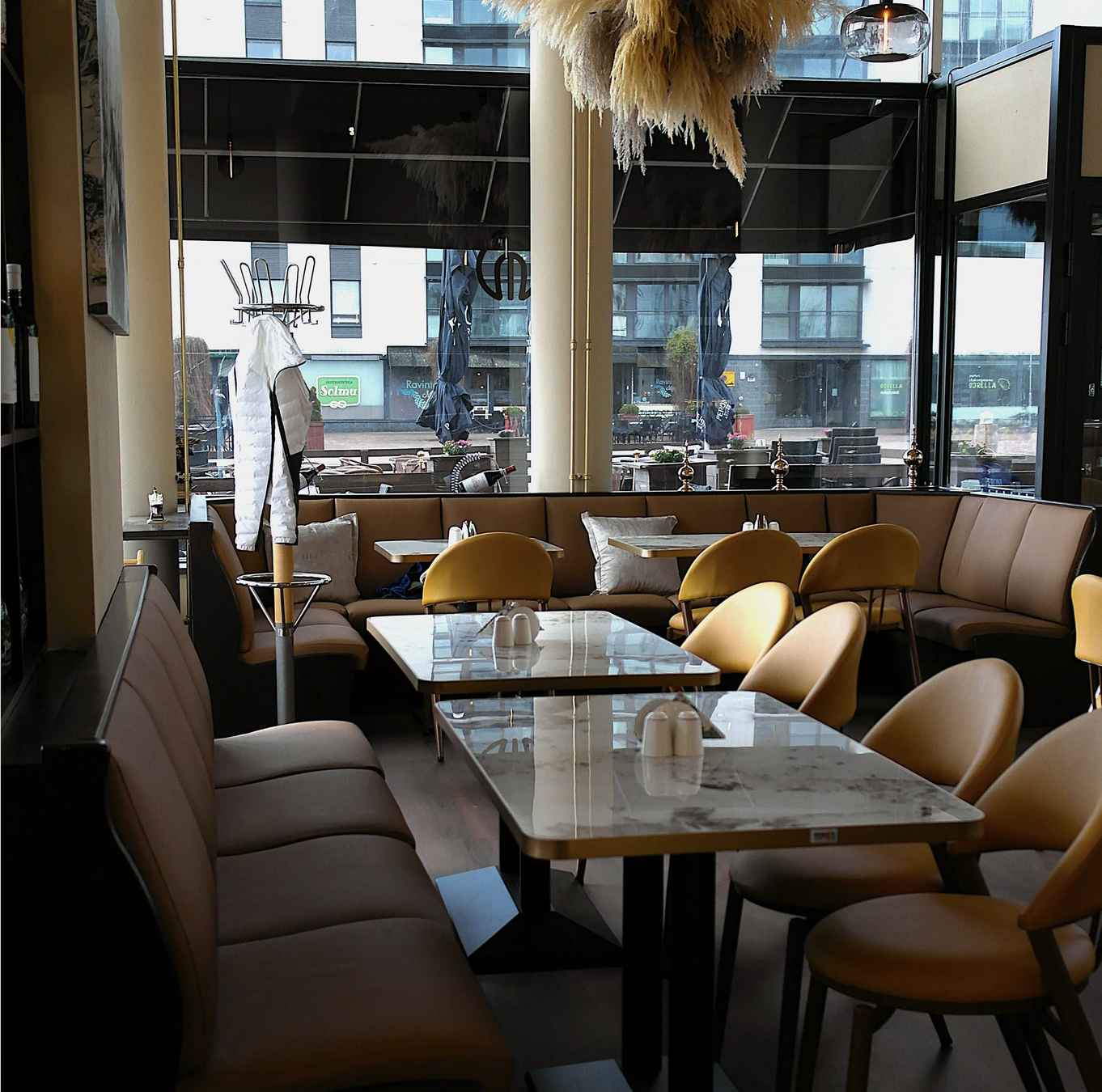 Bellamarina Restaurant Helsinki interior design