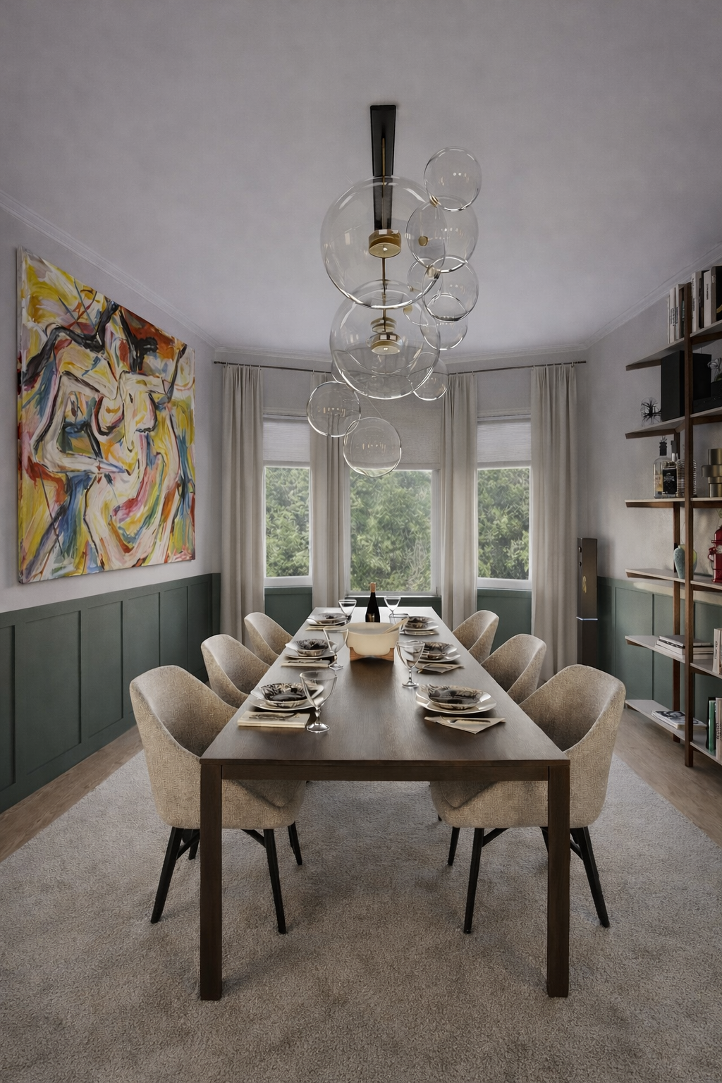 Westend dining room design