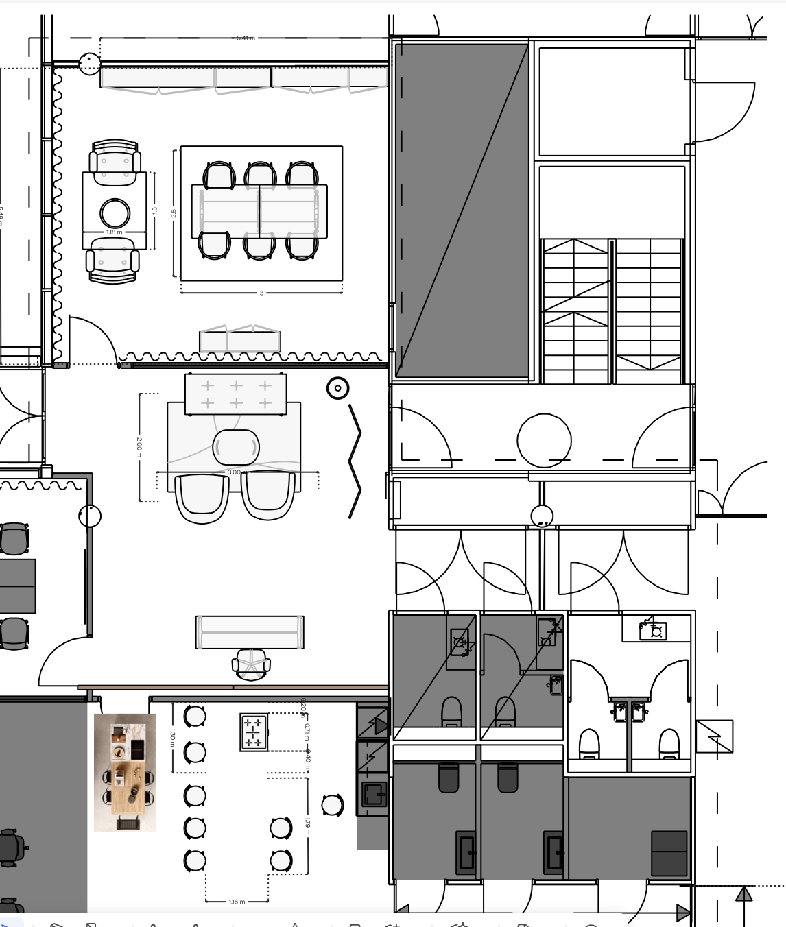 Space planning , interior design project in Helsinki area