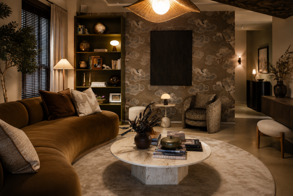 Use of fabrics in interior design